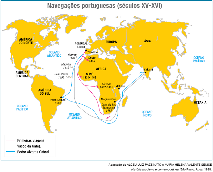 Resultado de imagem para portugal e espanha rota da india